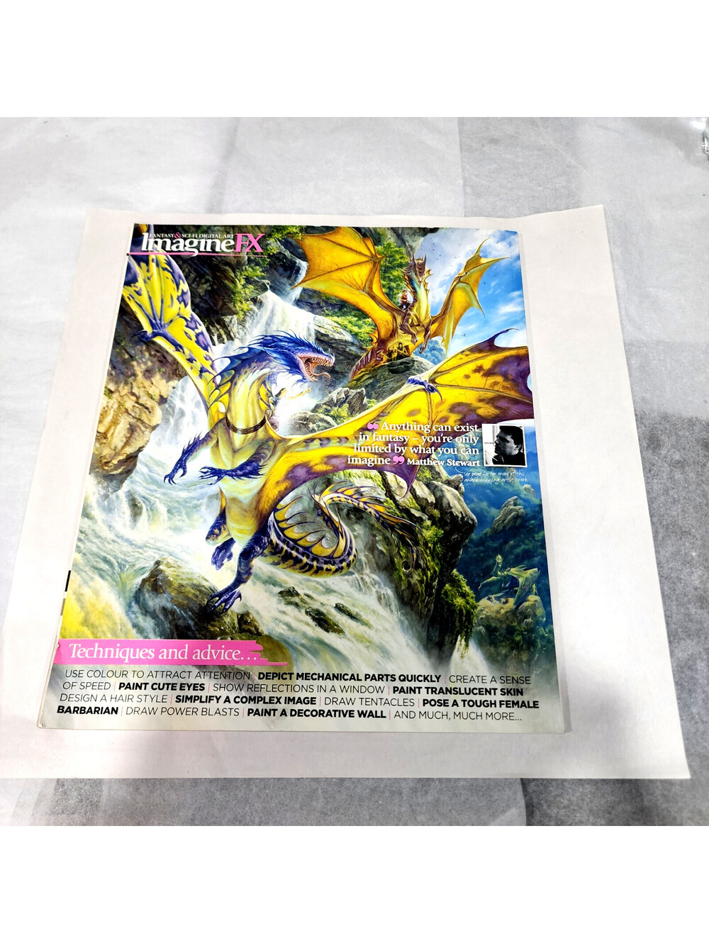 ImagineFX Magazine Iss 66 Feb 2021 Charlie Bowater Ashley Wood Charles Vess DVD - Picture 2 of 2